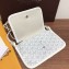 Goyard Plumet Wallet Clutch Bag with Strap White