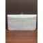 Goyard Sainte Marie Clutch Bag White