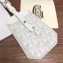 Goyard Luggage Tag Bag Charm White