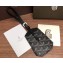 Goyard Luggage Tag Bag Charm Black