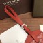 Goyard Luggage Tag Bag Charm Red