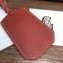 Goyard Luggage Tag Bag Charm Red