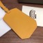 Goyard Luggage Tag Bag Charm Yellow