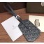 Goyard Luggage Tag Bag Charm Gray