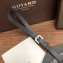 Goyard Luggage Tag Bag Charm Gray