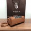 Goyard Wooden Handle Saigon Mini Tote Bag with Shoulder Strap Brown