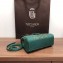 Goyard Wooden Handle Saigon Mini Tote Bag with Shoulder Strap Green