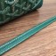 Goyard Wooden Handle Saigon Mini Tote Bag with Shoulder Strap Green