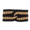 Gucci Wool Web Headband 457838 Black/Gold