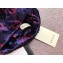 Gucci Velvet GG Diamond Headband Purple