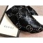 Gucci Velvet GG Diamond Headband Black