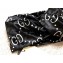 Gucci Velvet GG Diamond Headband Black