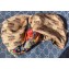 Gucci Stamp And Flowers Print Silk Headband