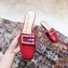Gucci Crystal G Slipper Red 2019
