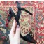 Gucci Snake Heel 9cm Horsebit Leather Sandals Black 2019