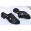 Chanel Heel 3cm Grosgrain and Calfskin Quilting Mules Black 2019