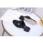 Chanel Heel 3cm Grosgrain and Calfskin Quilting Mules Black 2019