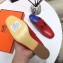 Hermes Heel 4.5cm Paradis Mules With Palladium-Plated H Buckle Red