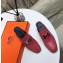 Hermes Heel 4.5cm Paradis Mules With Palladium-Plated H Buckle Dark Pink
