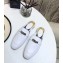 Hermes Calfskin Oz Mules With Palladium-Plated Kelly Buckle White