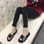 Fendi Slides Multicolour FF Logo Canvas Black 2019