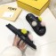 Fendi Slides Mink Pompom Black 2019