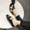 Fendi Slides Mink Pompom Black 2019