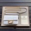 Fendi All-Over FF Motif Leather Mini Baguette Bag White 2019