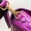 Fendi All-Over FF Motif Leather Medium Baguette Bag Purple 2019