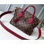 Louis Vuitton Monogram Canvas Flower Zipped Tote BB Bag M44350 Lie de Vin 2019