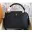 Louis Vuitton Capucines PM Bag M42259 Black/Gold