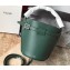 Celine Nano Big Bag Bucket Bag in Grained Calfskin 187243 Green 2019