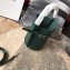 Celine Nano Big Bag Bucket Bag in Grained Calfskin 187243 Green 2019