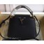 Louis Vuitton Capucines Mini Bag Python Handle Noir
