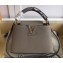 Louis Vuitton Capucines Mini Bag Python Handle Galet