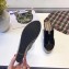 Hermes Patent Leather Platform 4cm Wedge Heel 11cm Studded Espadrille Sandals Black