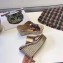 Hermes Patent Leather Platform 4cm Wedge Heel 11cm Studded Espadrille Sandals Gold