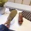 Hermes Calfskin Platform 4cm Wedge Heel 11cm Studded Espadrille Sandals Brown