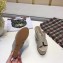 Hermes Croco Pattern Platform 4cm Wedge Heel 11cm Studded Espadrille Sandals Beige