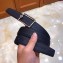 Hermes Width 3.2cm Oscar Buckle Reversible Leather Belt Navy Blue/Silver