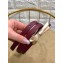 Dior Width 1.5cm Bow Buckle Belt Burgundy