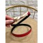 Dior Width 1.5cm Bow Buckle Belt Red