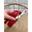 Dior Width 1.5cm Bow Buckle Belt Red