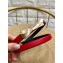 Dior Width 1.5cm Bow Buckle Belt Red