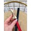 Dior Width 1.5cm Bow Buckle Belt Red