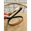 Dior Width 1.5cm Bow Buckle Belt Brown
