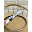 Dior Width 1.5cm Bow Buckle Belt White