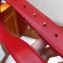 Saint Laurent Width 3cm Logo Leather Belt Red
