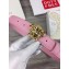 Versace Width 3cm Palazzo Belt With Medusa Buckle Pink/Gold