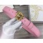 Versace Width 3cm Palazzo Belt With Medusa Buckle Pink/Gold